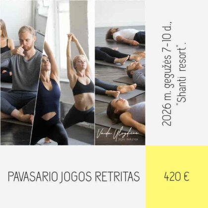 4 dienų pavasario jogos retritas