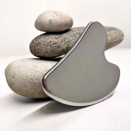 Gua Sha mentelė I premium įrankis veidui ir kūnui